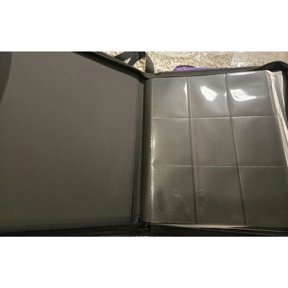 Pokemon Croconaw & Gothorita Pink Top Loader Binder 3x3 360 Cards